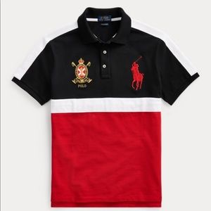 Polo Ralph Lauren Custom Slim Fit Mesh Polo